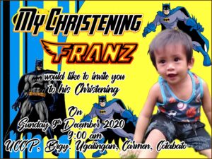 Batman Birthday Invitation Template