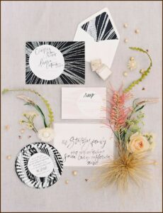 Black And White Wedding Invitations Cheap