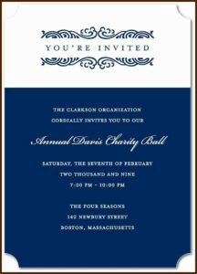 Business Event Invitation Wording Samples