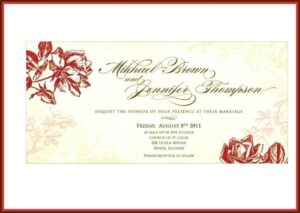 Business Invitation Card Design Template Free