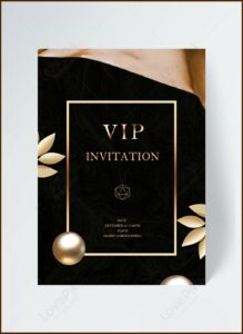 Business Invitation Template Free