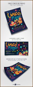 Cinco De Mayo Invitation Template Free Download