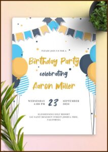 Create Custom Birthday Invitations Free