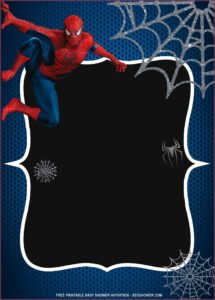 Free Printable Spiderman Birthday Invitations