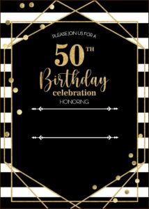 Male 18th Birthday Invitation Templates