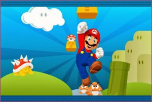 Mario Bros Party Invitations Free