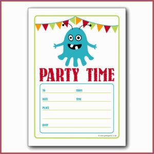 Ms Word Invitation Template