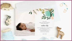 Naming Ceremony Invitation Template Free Download