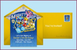 Paw Patrol Invitations Online Free