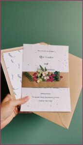 Plantable Wedding Invitations Uk