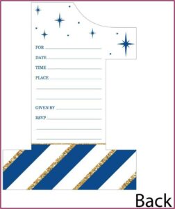 Royal Prince 1st Birthday Invitations