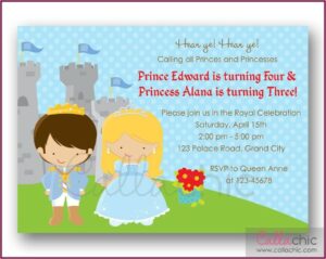 Royal Prince Invitation Template