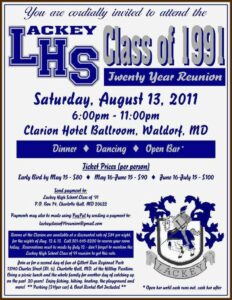 School Reunion Flyer Template