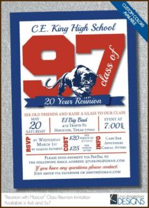 School Reunion Invitation Card Maker Free