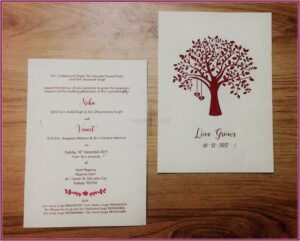 Seed Paper Wedding Invitations India