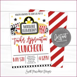 Staff Lunch Invitation Template