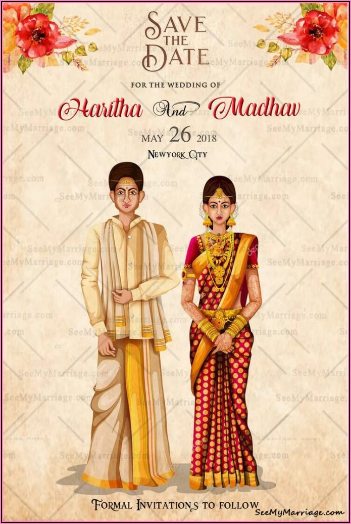 Tamil Marriage Invitation Template Download