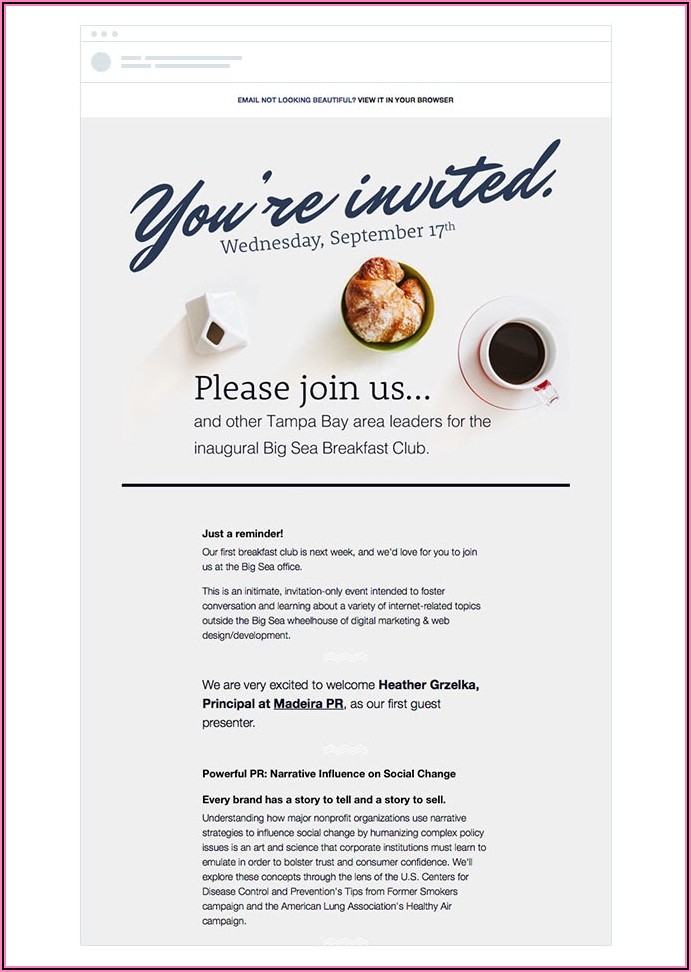 Team Lunch Invitation Template Online