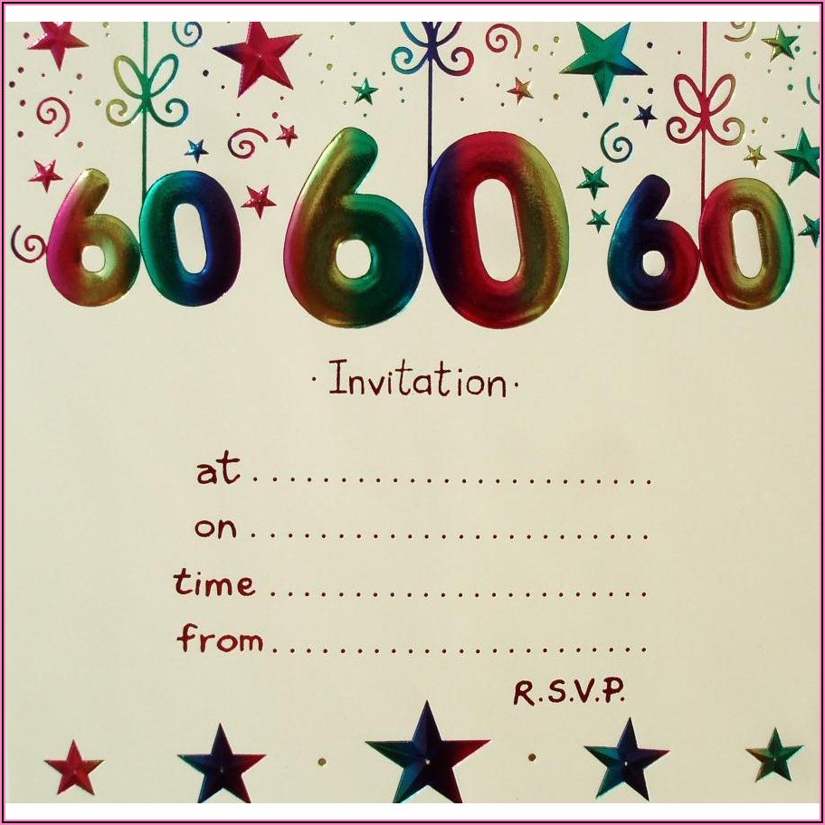 60th Birthday Invitation Card In Marathi