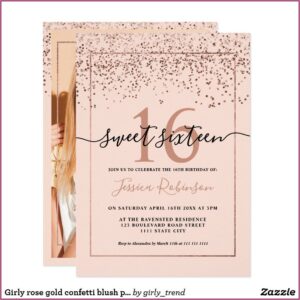 Alice In Wonderland Quinceanera Invitations