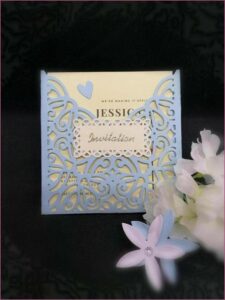 Baby Blue Wedding Invitations
