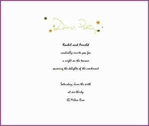 Birthday Lunch Invitation Message