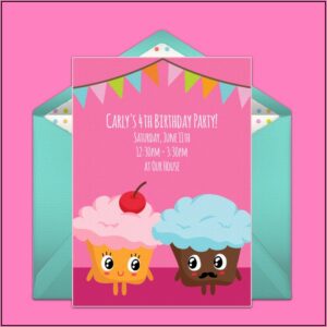 Birthday Party Invitations Online Free Printable
