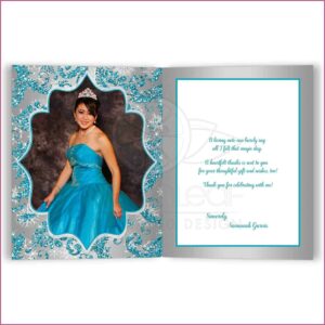 Black And Silver 50th Birthday Invitations