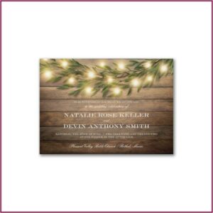 Blank Rustic Wedding Invitation Background
