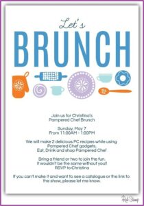 Brunch Invitation Wording For Friends