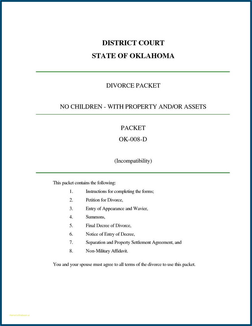 California Uncontested Divorce Forms