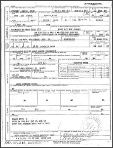 Copy Of Dd214 Form