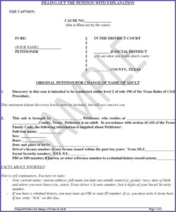 Denton County Divorce Forms