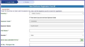 Dxn Membership Form Download