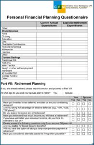 Estate Planning Client Intake Form