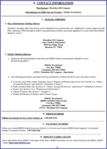 Fidelity Qdro Sample Form