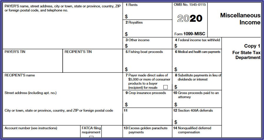 Form 1099 Filing Date