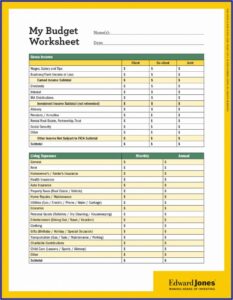 Free Church Budget Forms