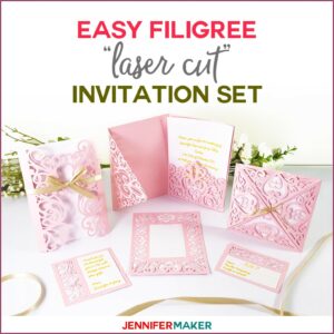 Free Laser Cut Wedding Invitation Templates