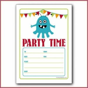 Free Online Birthday Party Invitation Templates