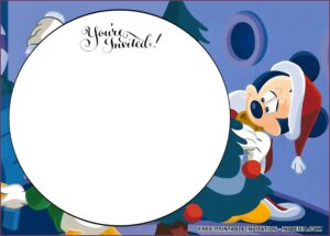 Free Personalized Mickey Mouse Birthday Invitations