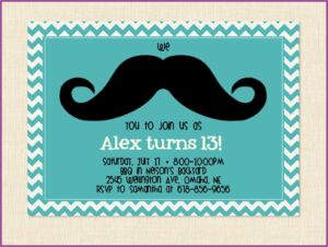 Free Printable Birthday Invitations For 12 Year Old Boy