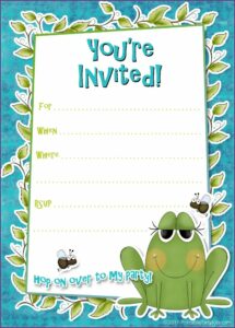 Free Printable Birthday Party Invitations Boy