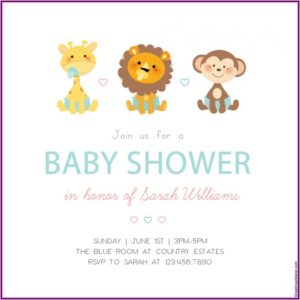 Free Printable Children's Birthday Party Invitations