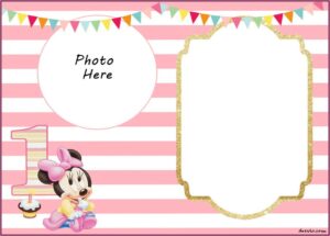 Free Printable Minnie Mouse Birthday Invitations