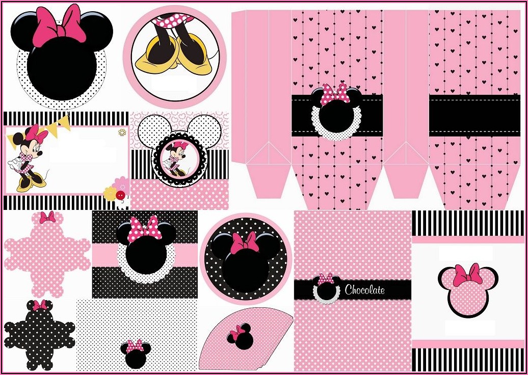 Free Printable Minnie Mouse Party Decorations