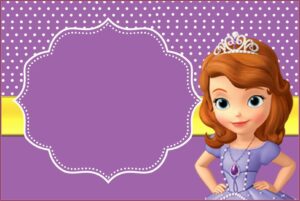 Free Printable Princess First Birthday Invitations