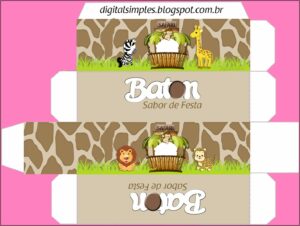 Free Printable Safari Invitations