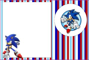 Free Printable Sonic Birthday Invitations
