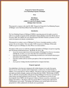 Free Proposal Forms For Construction